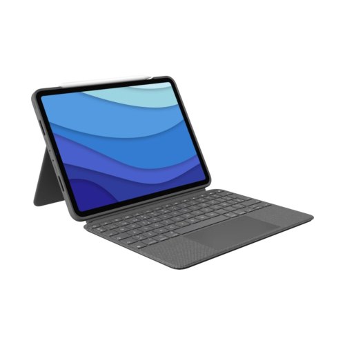 LOGITECH Combo Touch for iPad Pro 12.9-inch (5th generation) - GREY - UK - INTNL - OTHERS