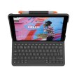 Чохол з клавіатурою, LOGITECH Slim Folio for iPad (7th, 8th, 9th generation) - GRAPHITE - UK - BT - INTNL - OTHER