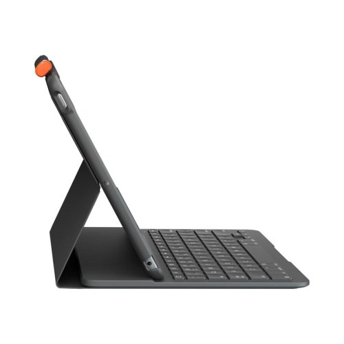 Чохол з клавіатурою, LOGITECH Slim Folio for iPad (7th, 8th, 9th generation) - GRAPHITE - UK - BT - INTNL - OTHER