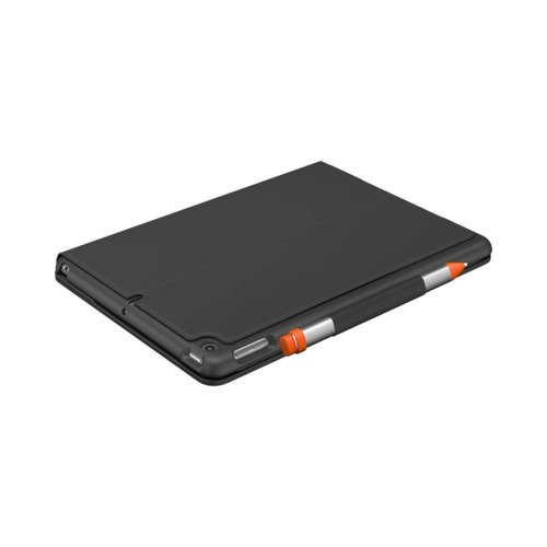 Чохол з клавіатурою, LOGITECH Slim Folio for iPad (7th, 8th, 9th generation) - GRAPHITE - UK - BT - INTNL - OTHER