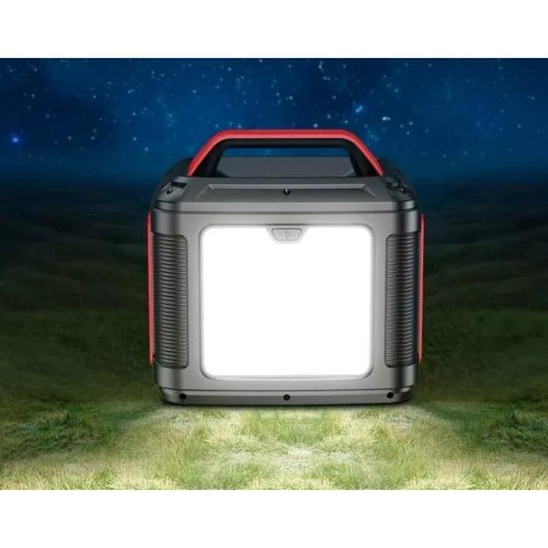 Портативна зарядна станція HOCO DB28 300W Iron Gray+Red