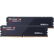 Модуль пам'яті, DDR5, 32GB (2x 16GB), 6000MHz, G.Skill Ripjaws S5 Black CL36-36-36-96 1.35V (F5-6000J3636F16GX2-RS5K)