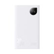Зовнішній акумулятор Powerbank Baseus Adaman 2 20000 mAh 30W (PPAD050002) White