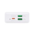 Зовнішній акумулятор Powerbank Baseus Adaman 2 20000 mAh 30W (PPAD050002) White