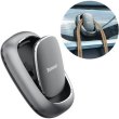 Гачок в авто Baseus Beetle Vehicle Hook Dark grey (ACGGJK-0G)
