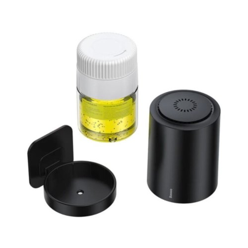 Ароматизатор-очищувач-дезінфектор автомобіля Baseus Micromolecule, Black (CRSJCC-01)