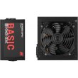 Блок живлення 2E BASIC POWER  (600W), 80%, 120mm, 1xMB 24pin(20+4), 1xCPU 8pin(4+4), 3xMolex, 4xSATA, 2xPCIe 8pin(6+2)