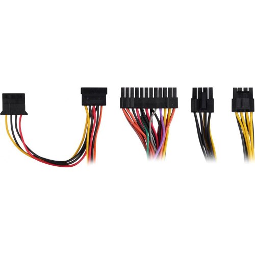 Блок живлення 2E BASIC POWER  (600W), 80%, 120mm, 1xMB 24pin(20+4), 1xCPU 8pin(4+4), 3xMolex, 4xSATA, 2xPCIe 8pin(6+2)