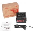 Блок живлення 2E BASIC POWER  (600W), 80%, 120mm, 1xMB 24pin(20+4), 1xCPU 8pin(4+4), 3xMolex, 4xSATA, 2xPCIe 8pin(6+2)
