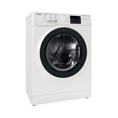 Пральна машина Whirlpool фронтальна, 7кг, 1200, A+++, 43.5см, дисплей, пара, інвертор, люк чорний, білий