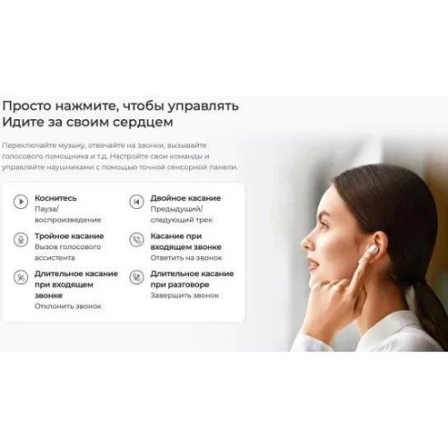 Навушники TWS Haylou MORIPODS T33 Pink