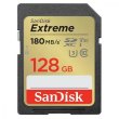 Карта пам'яті SanDisk SD  128GB C10 UHS-I U3 R180/W90MB/s Extreme V30