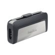 USB флеш, 64GB, SanDisk Dual Drive USB Type-C (SDDDC2-064G-G46) пластик, USB 3.1