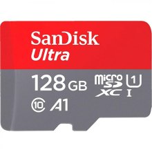 microSDXС карта 128GB SanDisk Ultra class10 class10 A1 UHS-1 (SDSQUAB-128G-GN6MN)