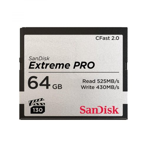 Карта пам'яті SanDisk Extreme PRO CFAST 2.0 64GB 525MB/s VPG130