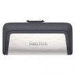 USB флеш, 256GB, SanDisk Dual Drive USB Type-C (SDDDC2-256G-G46) пластик, USB 3.1