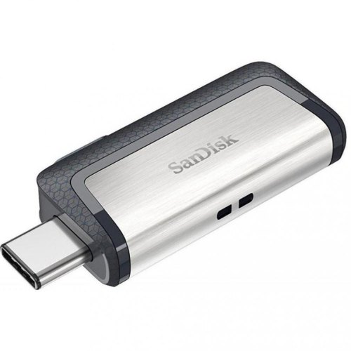 USB флеш, 256GB, SanDisk Dual Drive USB Type-C (SDDDC2-256G-G46) пластик, USB 3.1