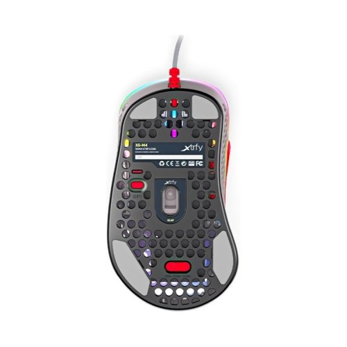 Мишка дротова, Xtrfy M4, USB-A, RGB, Retro