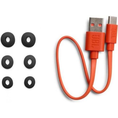 Навушники бездротові, JBL Wave Buds TWS Black (JBLWBUDSBLK)