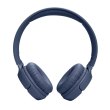 Навушники бездротові, JBL Tune 520BT Blue (JBLT520BTBLUEU)