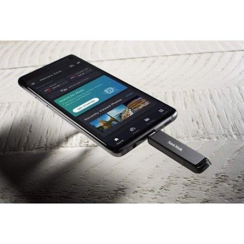 USB флеш 32GB SanDisk Type-C SanDisk Ultra Black (SDCZ460-032G-G46) пластик чорний USB3.1