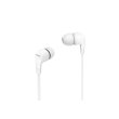 Гарнітура дротова, Philips TAE1105 In-ear Mic White