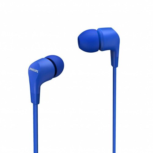 Гарнітура дротова, Philips TAE1105 In-ear Mic Blue