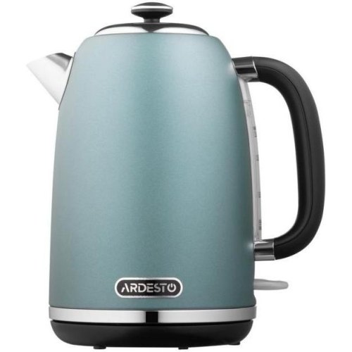 Електрочайник Ardesto Mint Harmony 1.8л, Strix, метал, м'ятний матовий