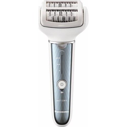 Епілятор Panasonic пінцетний, акумуляторний , пінцет.-60, волог.+сух., біло-блакитний