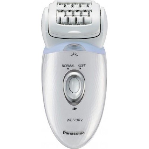 Епілятор Panasonic пінцетний, акумуляторний , пінцет.-48, волог.+сух., насадок-4, футляр , білий