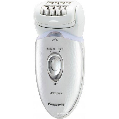 Епілятор Panasonic пінцетний, акумуляторний , пінцет.-48, волог.+сух., насадок-4, футляр , білий
