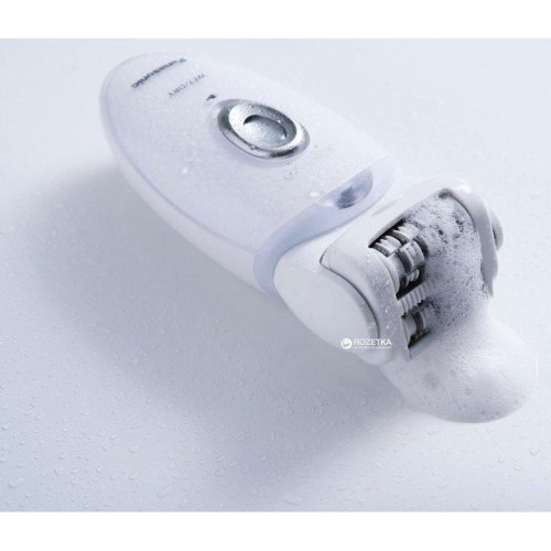 Епілятор Panasonic пінцетний, акумуляторний , пінцет.-48, волог.+сух., насадок-4, футляр , білий