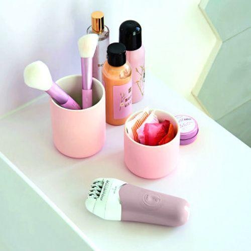 Епілятор Rowenta Aquasoft Wet&Dry пінцетний, акумуляторний , пінцет.-24, волог.+сух., насадок-4, пудровий