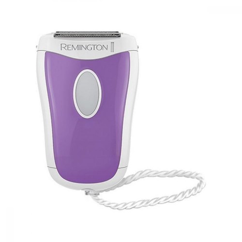 Бритва електр. Remington сіткова Smooth & Silky, АААx2, сух.+волог., жіночий тример, біло-фіолетовий