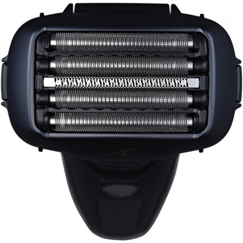 Бритва електрична Panasonic сіткова, головок-5, Li-Ion, сухий+вологий, тример, док-станція , чорно-синій