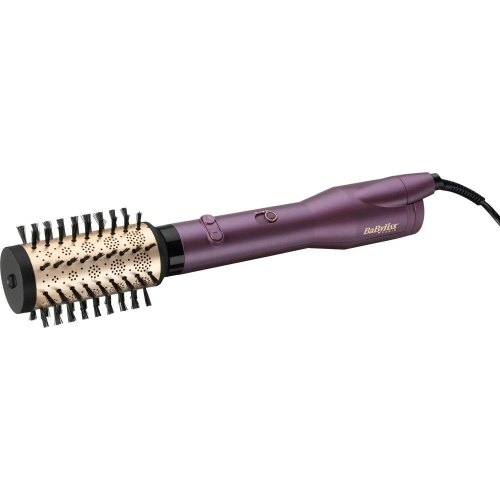 Фен-щітка Babyliss, 650Вт, 2 режими, іоніз-я, хол. обдув, оберт. насадок, кераміка, фіолетовий