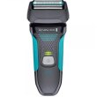 Бритва електр. Remington сіткова F4 Style Series, 24Вт,  бритв.головок-2, Ni-Mh, сух.+волог., тример, чорн-блакитн.