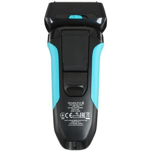 Бритва електр. Remington сіткова F4 Style Series, 24Вт,  бритв.головок-2, Ni-Mh, сух.+волог., тример, чорн-блакитн.