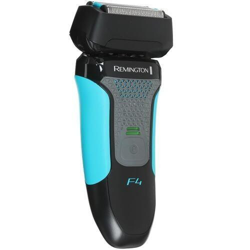 Бритва електр. Remington сіткова F4 Style Series, 24Вт,  бритв.головок-2, Ni-Mh, сух.+волог., тример, чорн-блакитн.