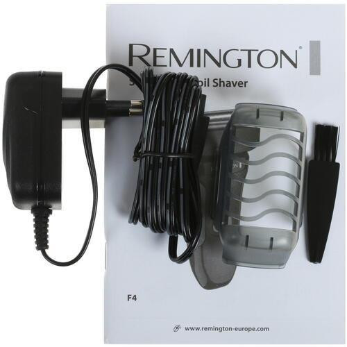 Бритва електр. Remington сіткова F4 Style Series, 24Вт,  бритв.головок-2, Ni-Mh, сух.+волог., тример, чорн-блакитн.
