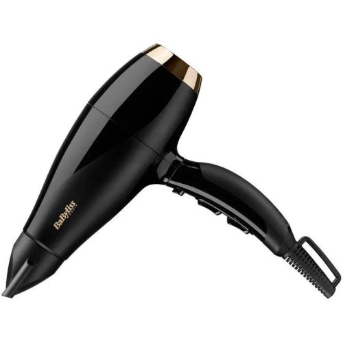 Фен Babyliss, 2300Вт, 3 режими, іонізація, хол. обдув, чорний