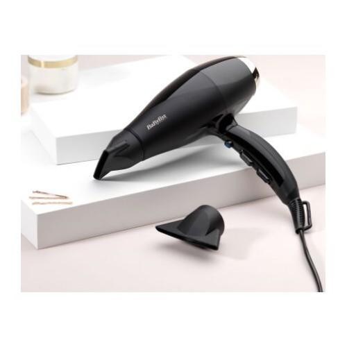 Фен Babyliss, 2300Вт, 3 режими, іонізація, хол. обдув, чорний