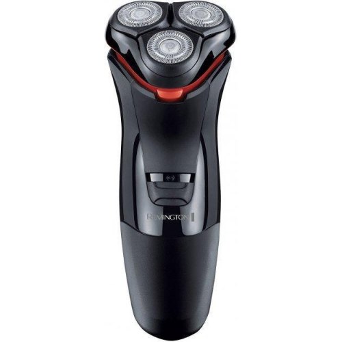 Бритва електр. Remington роторна Power Series, бритв.головок-3, от сети, сух., тример, чорно-червоний