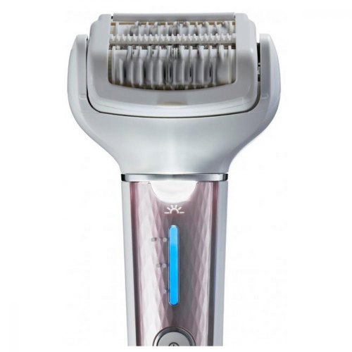 Епілятор Panasonic пінцетний, акумуляторний , пінцет.-60, волог.+сух., насадок-4, футляр , біло-фіолетовий