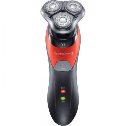 Бритва електр. Remington роторна Ultimate Series R7, бритв.головок-3, Li-Ion, сух.+волог., тример, чорно-червоний
