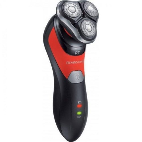 Бритва електр. Remington роторна Ultimate Series R7, бритв.головок-3, Li-Ion, сух.+волог., тример, чорно-червоний