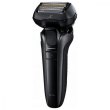 Бритва електрична Panasonic сіткова, 14000 об/хв, головок-5, Li-Ion, сухий+вологий, тример, чохол, Док-станція, чорний