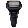 Бритва електрична Panasonic сіткова, 14000 об/хв, головок-5, Li-Ion, сухий+вологий, тример, чохол, Док-станція, чорний