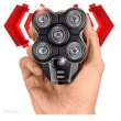 Бритва електрична для голови Remington роторна Ultimate Series RX5, 5 головок для бриття, сухе/вологе бриття, тример, кейс, чорний