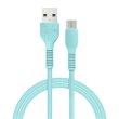Кабель синхронізації AccLab AL-CBCOLOR-M1MT USB to Micro USB 2,4A 1,2м Mint